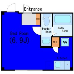 大井町駅 徒歩3分 1階の物件間取画像